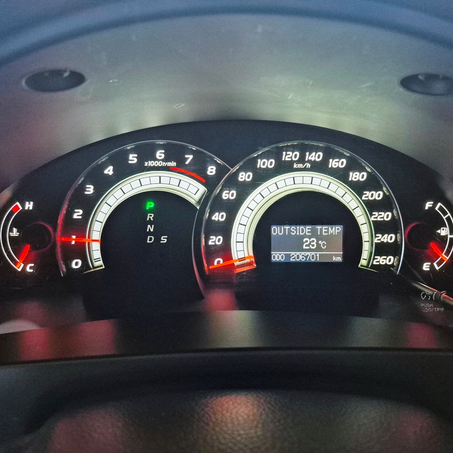 
								2008 Toyota Aurion full									