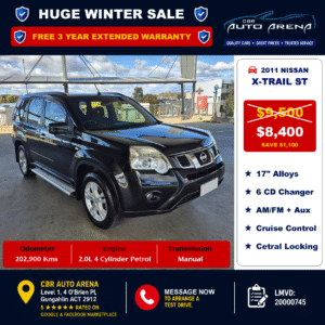 2011 Nissan X-Trail Manual – 21