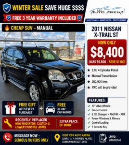 2011 Nissan X-Trail Manual – 21